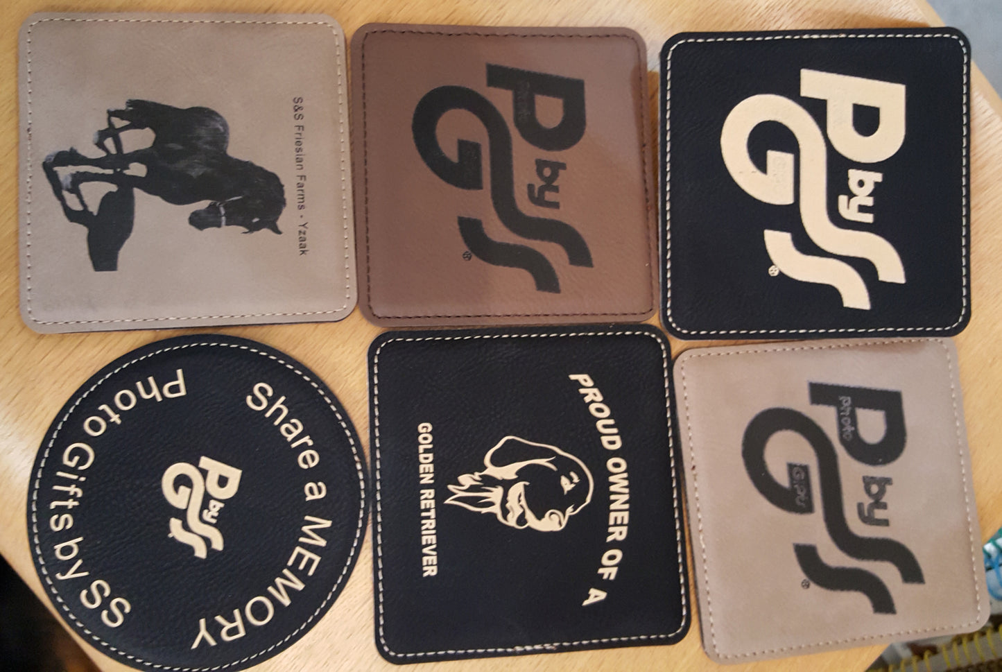 Coasters - Leatherette