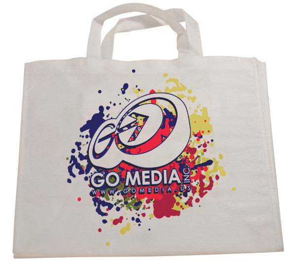 SHOPPING BAG WITH 7" GUSSETED BOTTOM
