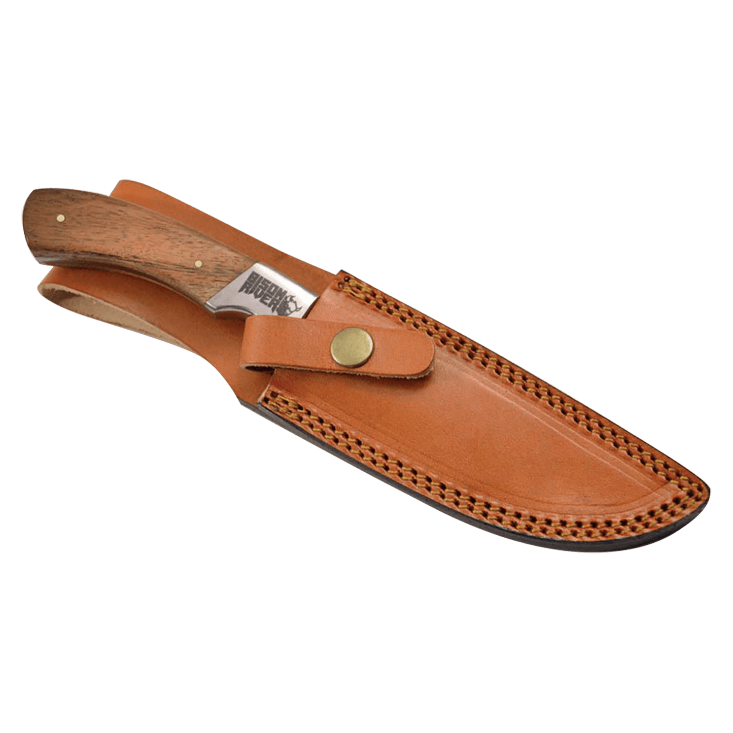 Damascus Fixed Blade Knife with Sheath Personalized