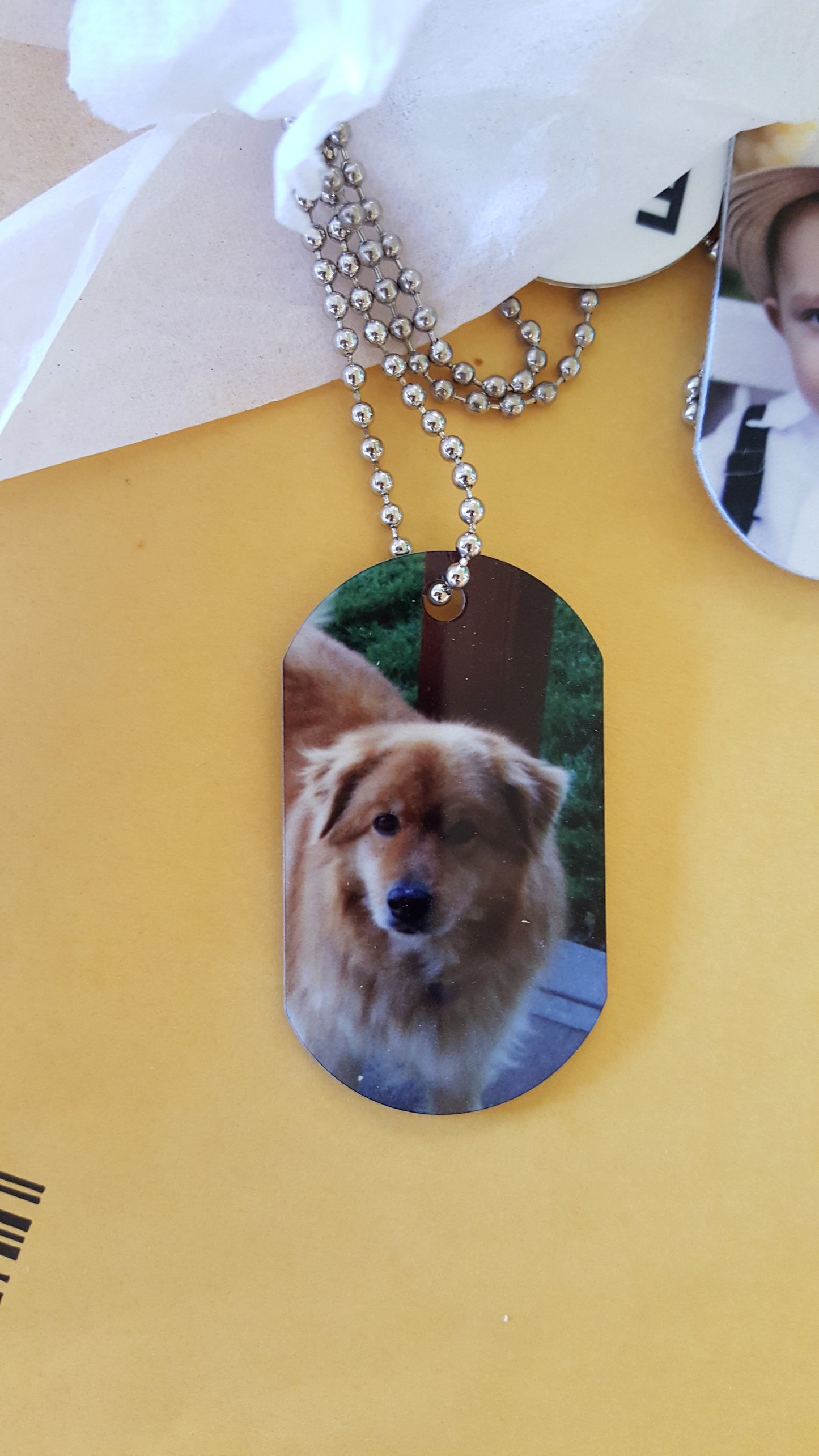 Dog Tags - Military Shape