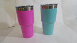 Colored Polar Tumblers Double Walled Travel Mugs - Personalized