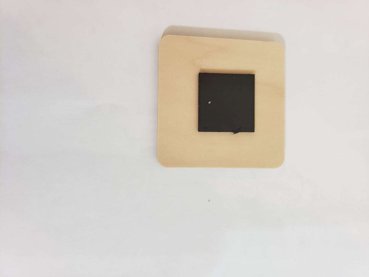 Wood Photo Magnet Personalized