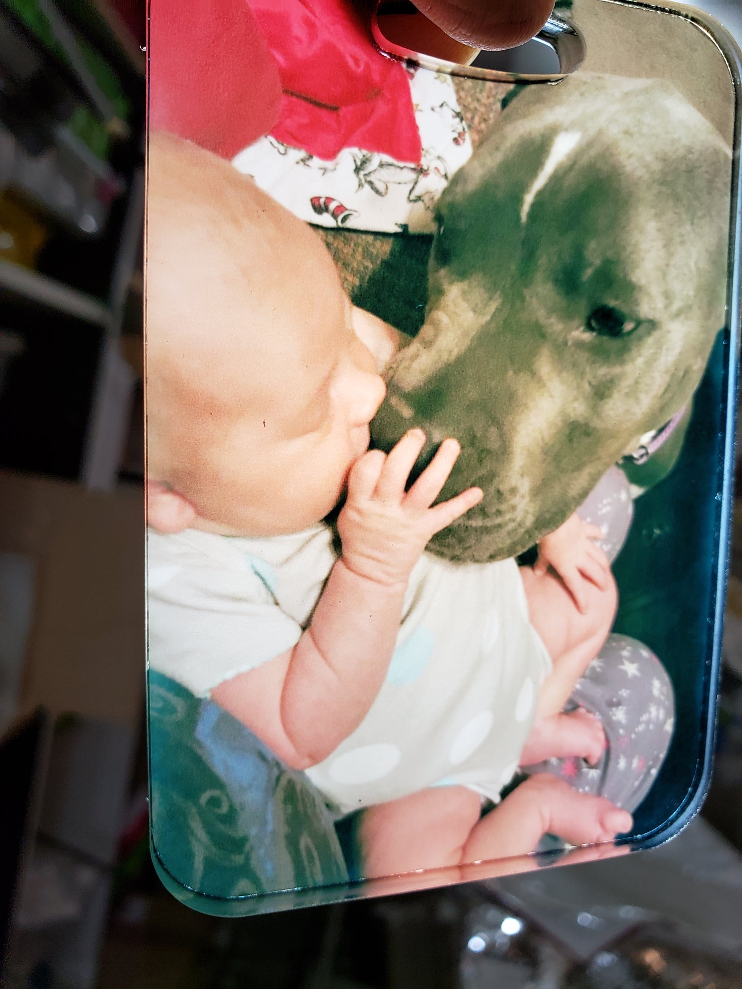ACRYLIC PHOTOGRAPHIC LUGGAGE TAG - ORNAMENT
