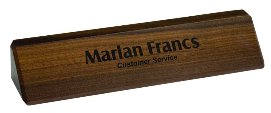 GENUINE WALNUT DESK WEDGE