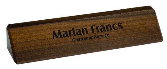 GENUINE WALNUT DESK WEDGE
