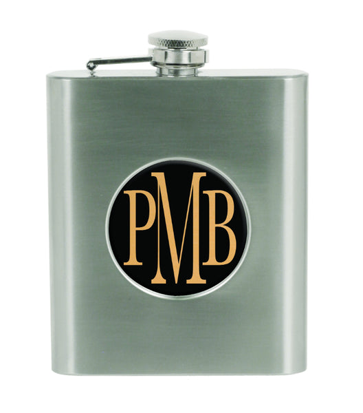 STAINLESS STEEL FLASK WITH INSERT HOLDER