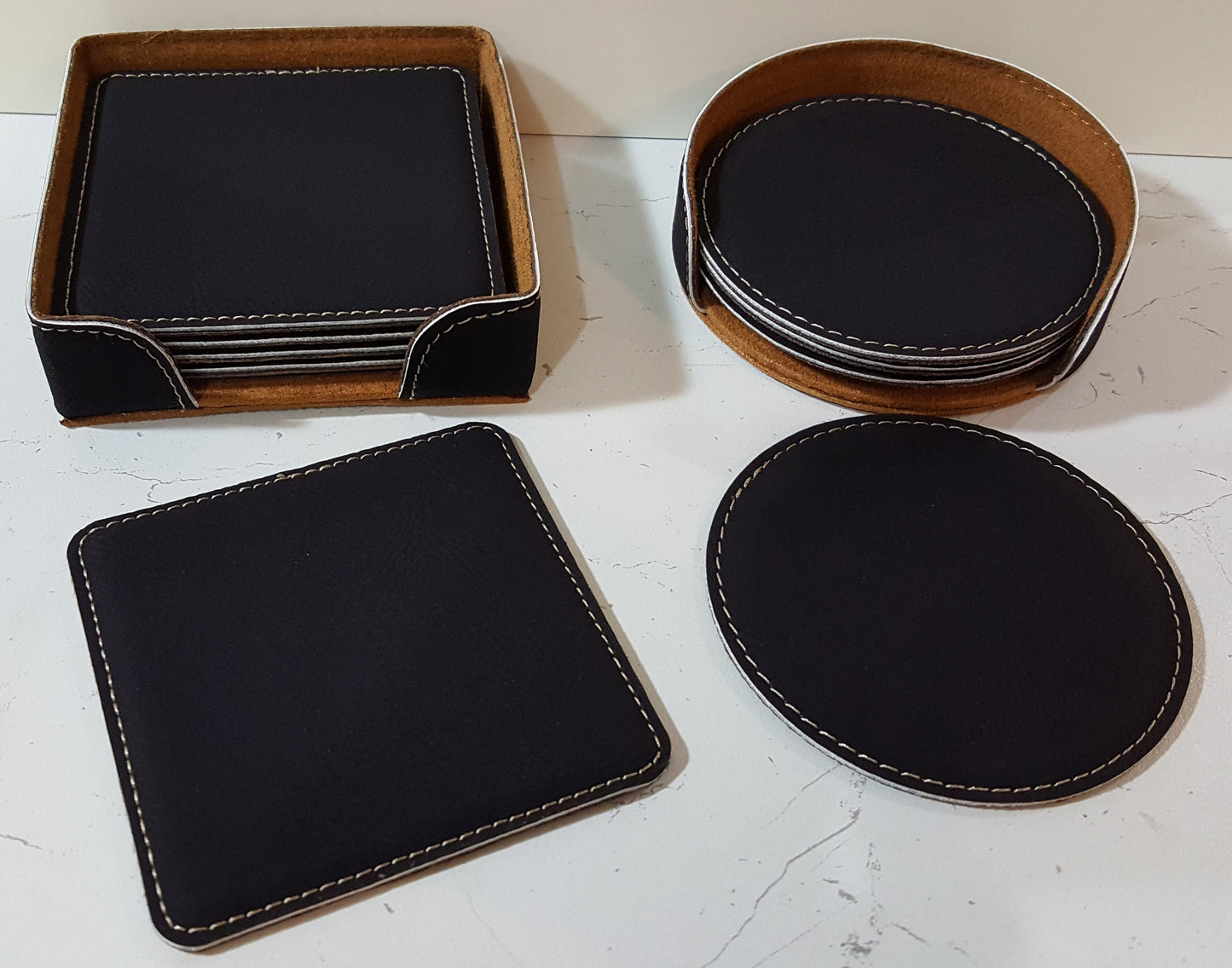 Coasters - Leatherette
