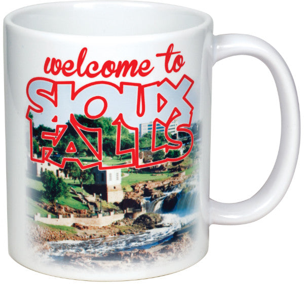 11 OZ WHITE CERAMIC MUG