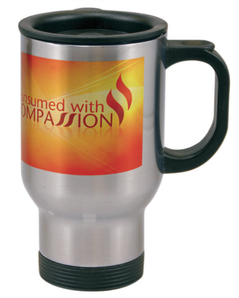 STAINLESS STEEL TRAVEL MUG