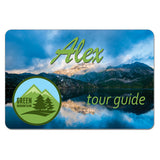 SUBLIMATED FULL COLOR NAME BADGES