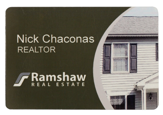GLOSSY FINISH PLASTIC NAME BADGE