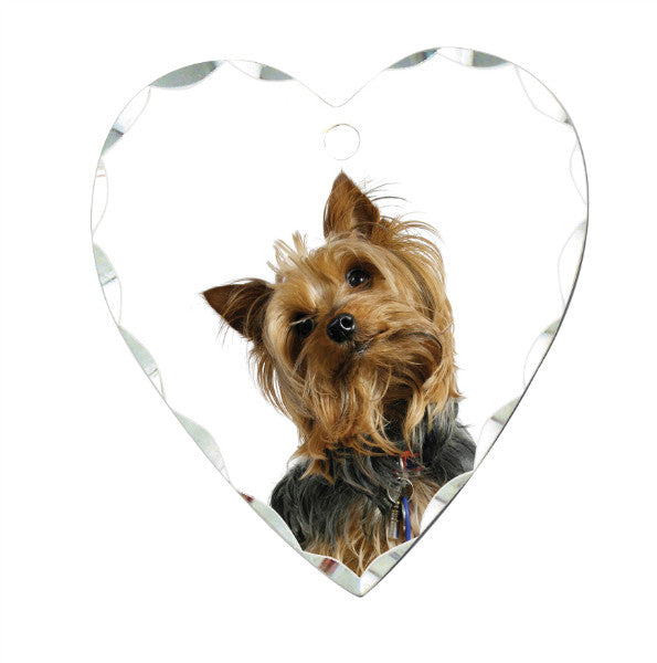 SMALL ONE SIDED HEART CHARM