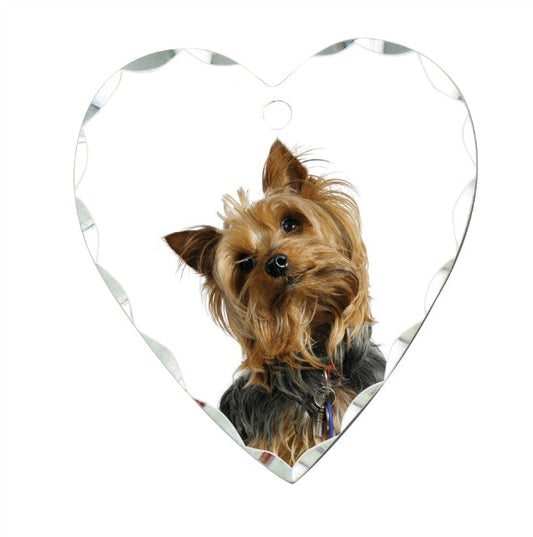 SMALL ONE SIDED HEART CHARM