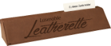 Lasered Leatherette Desk Wedge with Business Card Holder